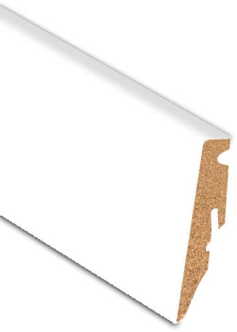 CORPET CORK Dekorsockelleiste Modern XL weiß