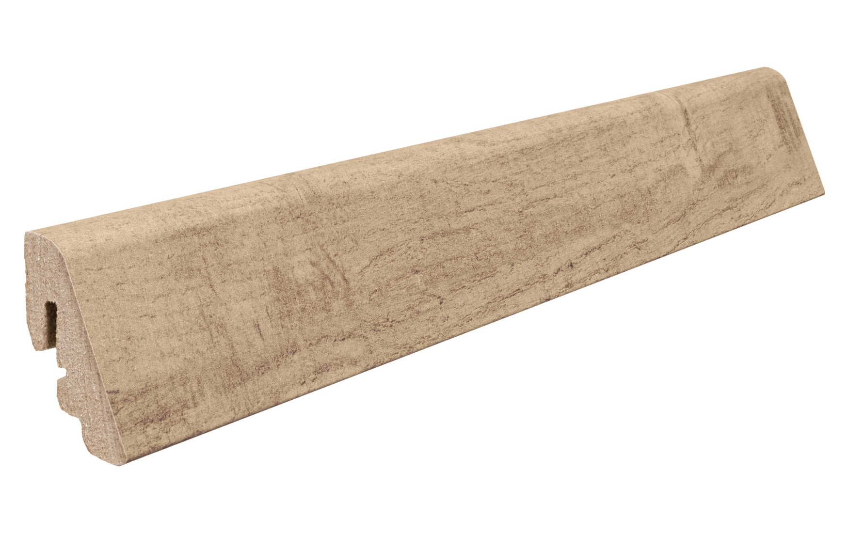 Haro Stecksockelleiste für Korkboden Arteo Shabbby Oak invisible MDF-foliert/versiegelt 19x39mm