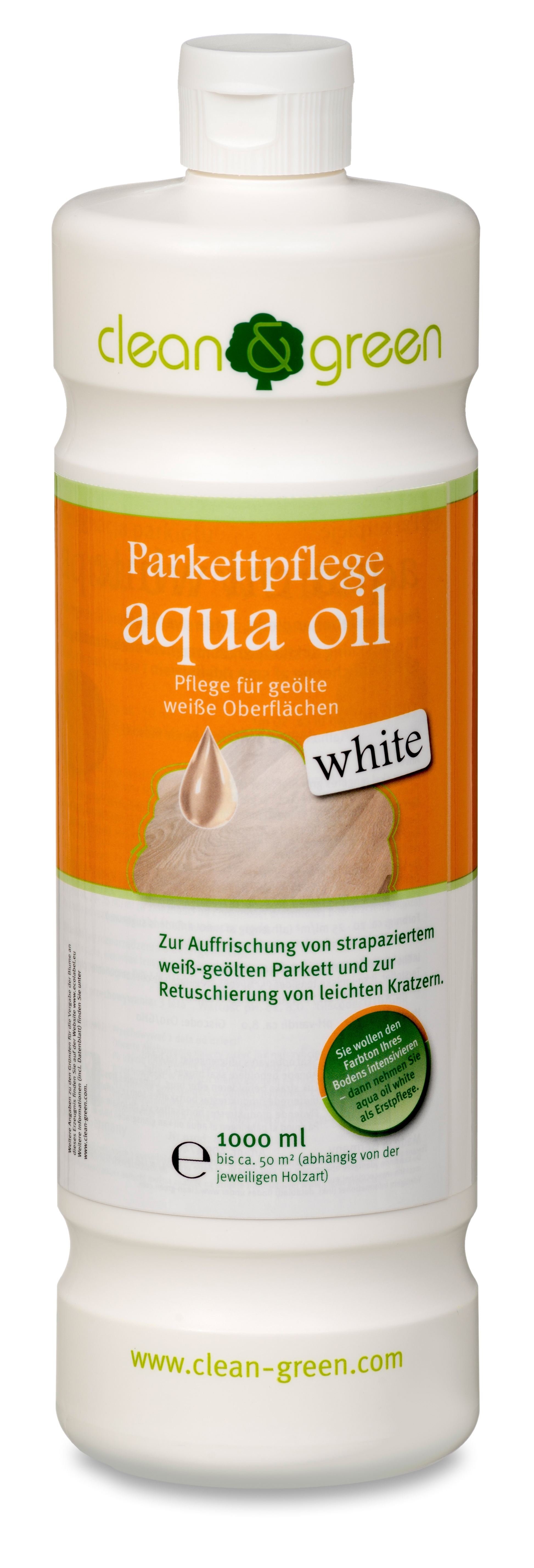 Haro clean & green Parkettpflege aqua oil white